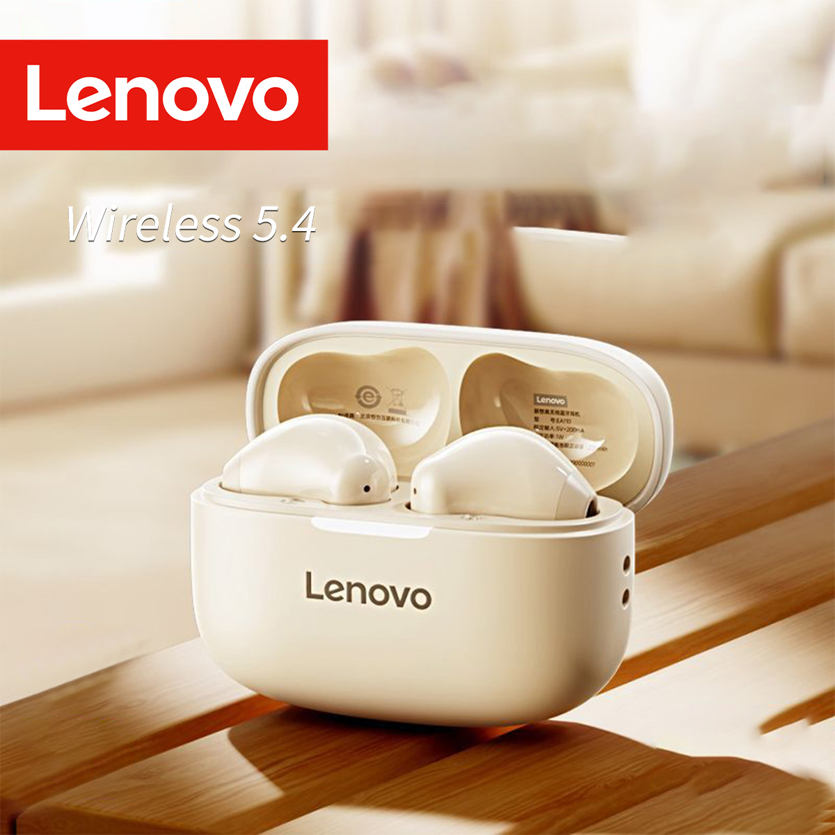 Phone Accessories Amazon - Lenovo EA110 Bluetooth Draadloze Oortelefoon ENC