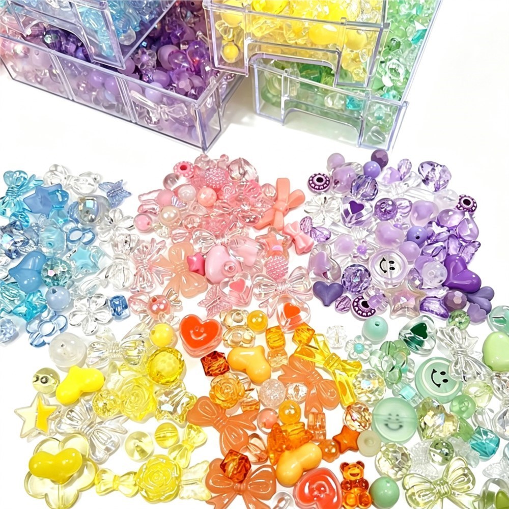 Phone Accessories Beads - 50g Gemengde Acryl Bloemen Boog Losse