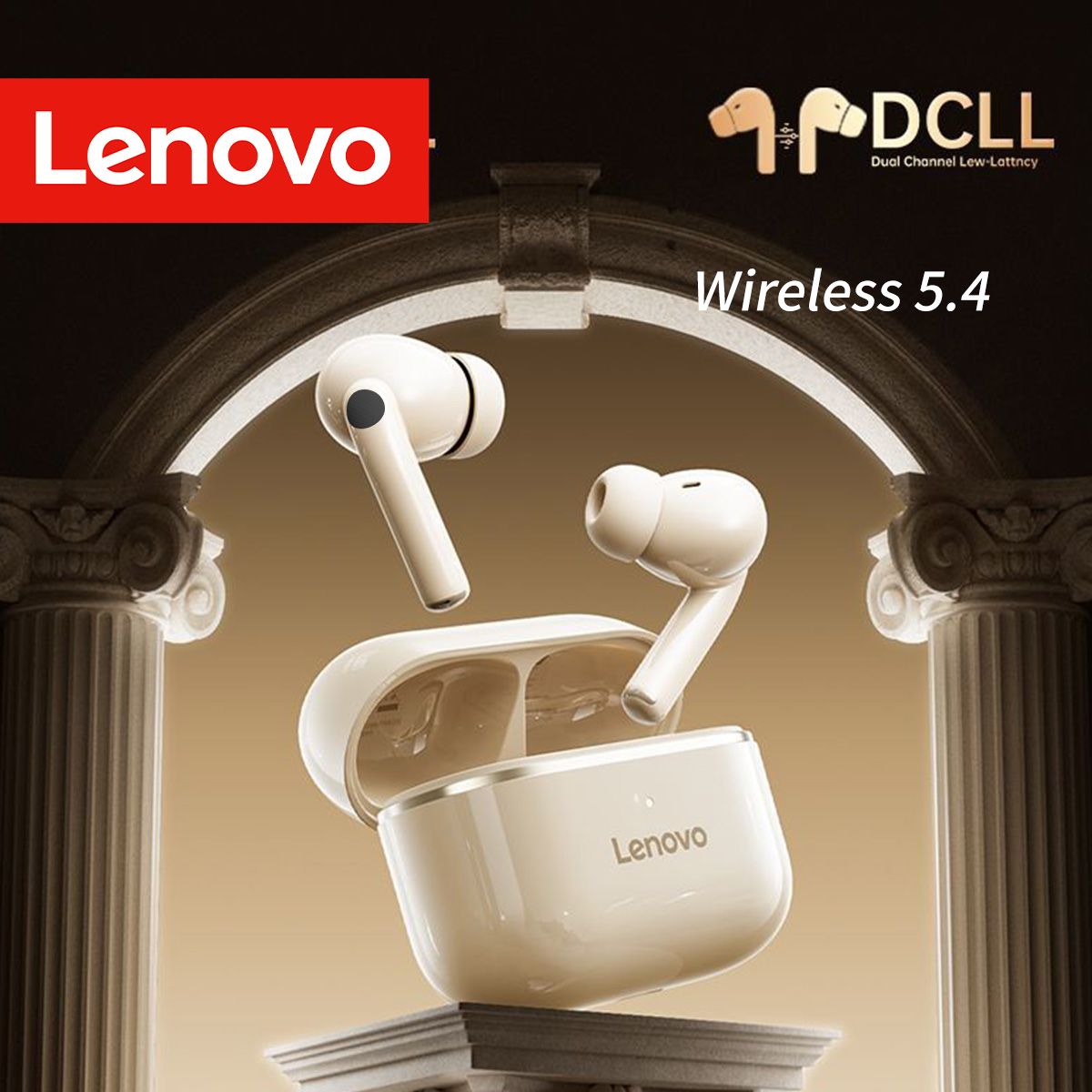 Phone Accessories Amazon - Lenovo Originele EA230 TWS Bluetooth 5.4