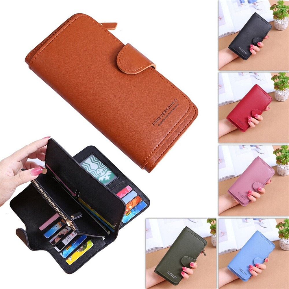 Phone Accessories Wholesale In China - Mode Vrouwen Lederen Portemonnee Lange Portemonnee