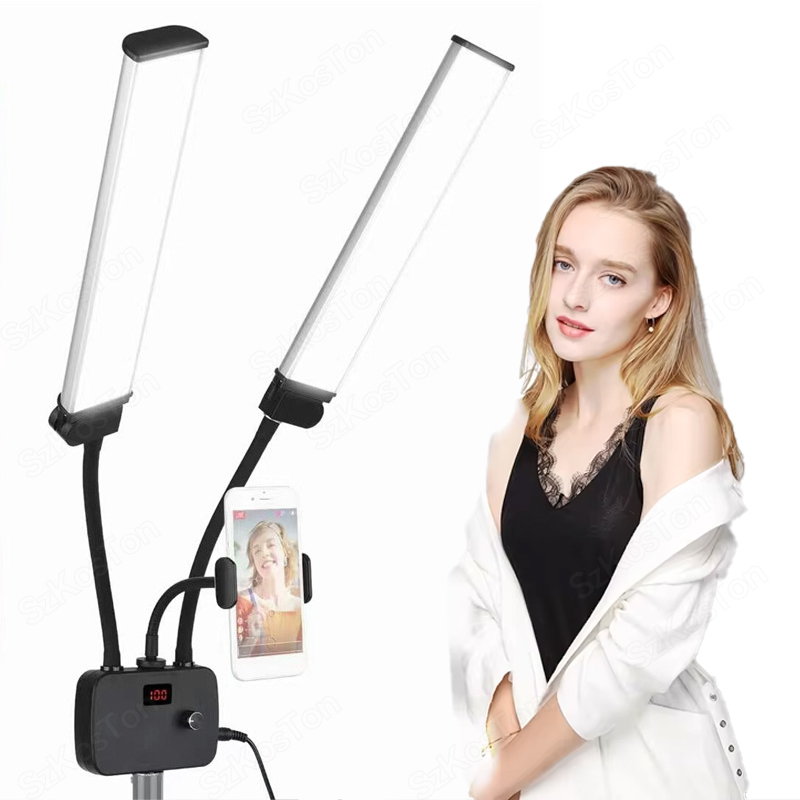 Led Strip Selfie - 45W Led Video Licht Dubbele Armen