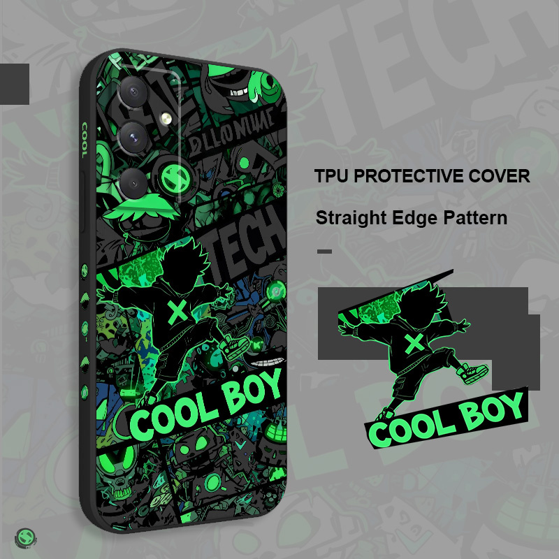 Cool Guy Graffiti Telefoon Cas - Led Flash Case recensie en prijs