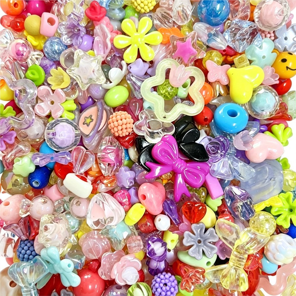 50g Gemengde Acryl Bloemen Boo - Phone Accessories Beads recensie en prijs