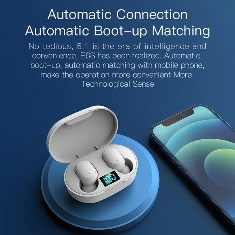 2026Hot-selling TWS E6S Fone B - Bluetooth Earphone Tws recensie en prijs