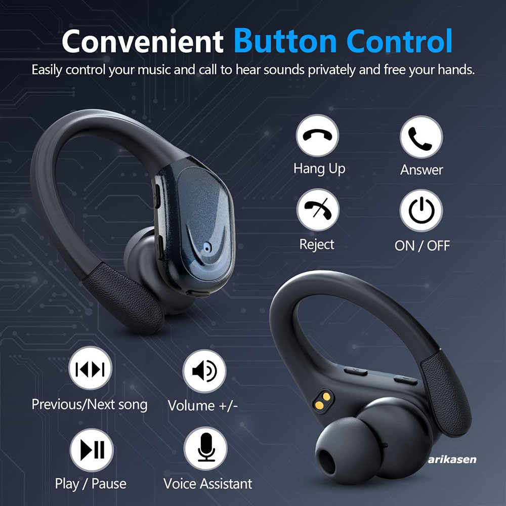 Draadloze oordopjes Sport Blue - Phone Accessories Amazon recensie en prijs