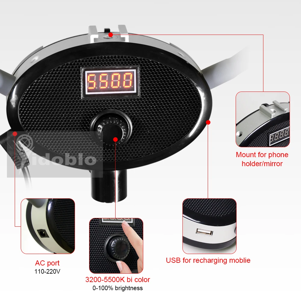 3000K-5600K 50W/80W Fotostudio - Led Strip Selfie recensie en prijs