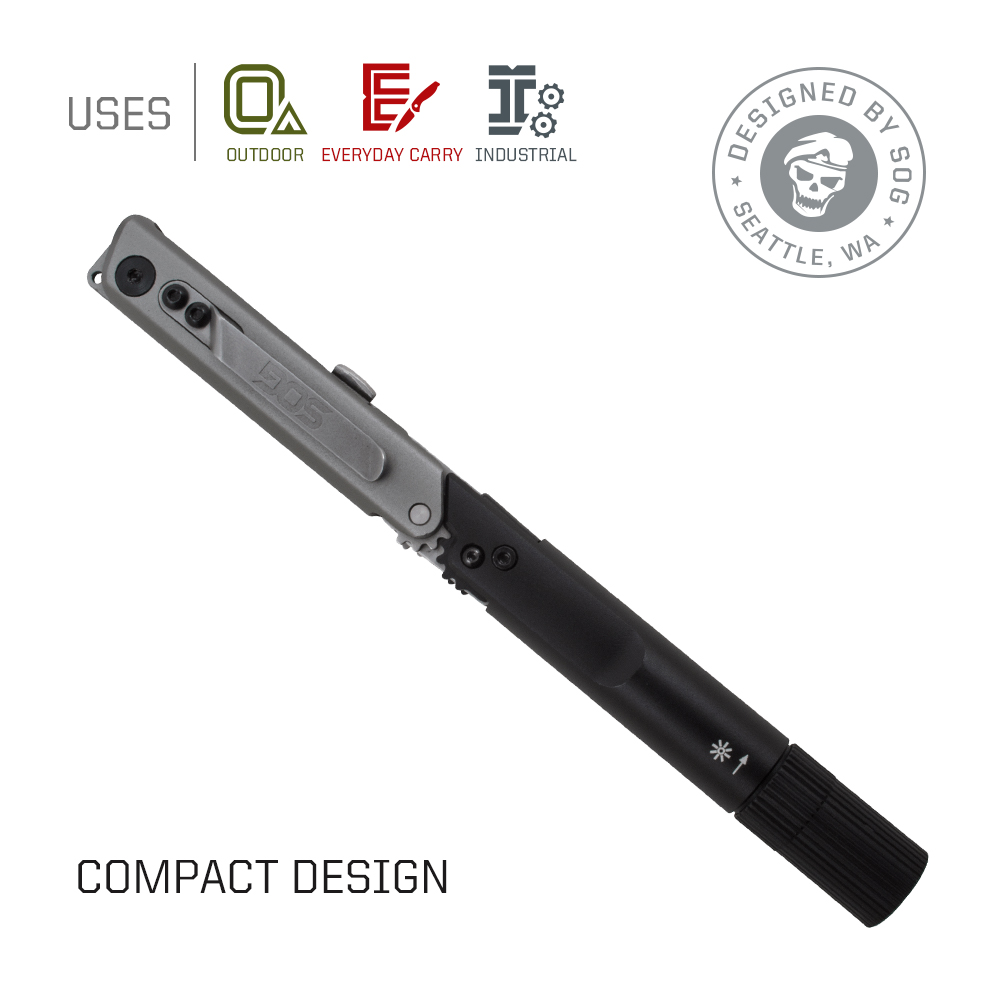SOG BATON Q2 4-in-1 multitoolp - Led Flash Case recensie en prijs